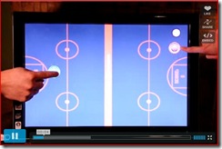 Multi-touch-air-hockey