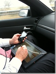 Tablet PCs travelling through Regional NSW