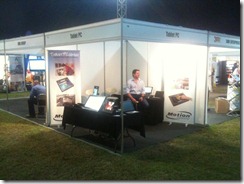 Tablet PC at Singleton Mining Expo