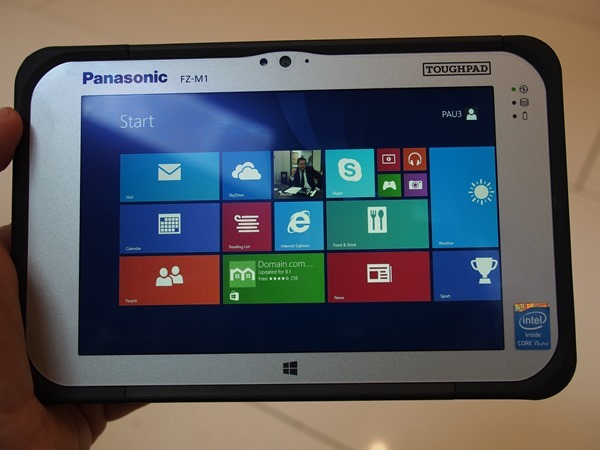Tougbook FZ-M1 Rugged Windows 8 Tablet