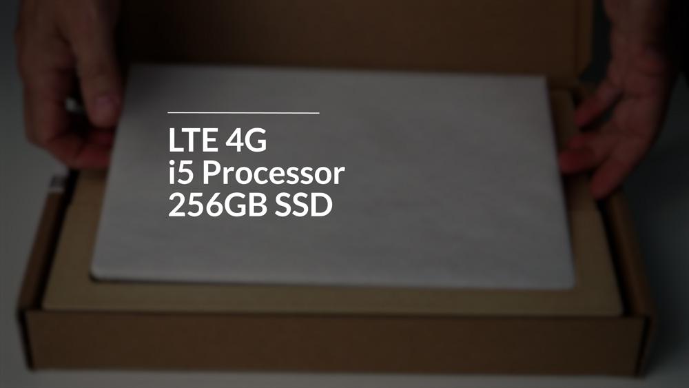 Surface Pro 7+ specs displayed. LTE 4G, i5 Processor, 256GB SSD.