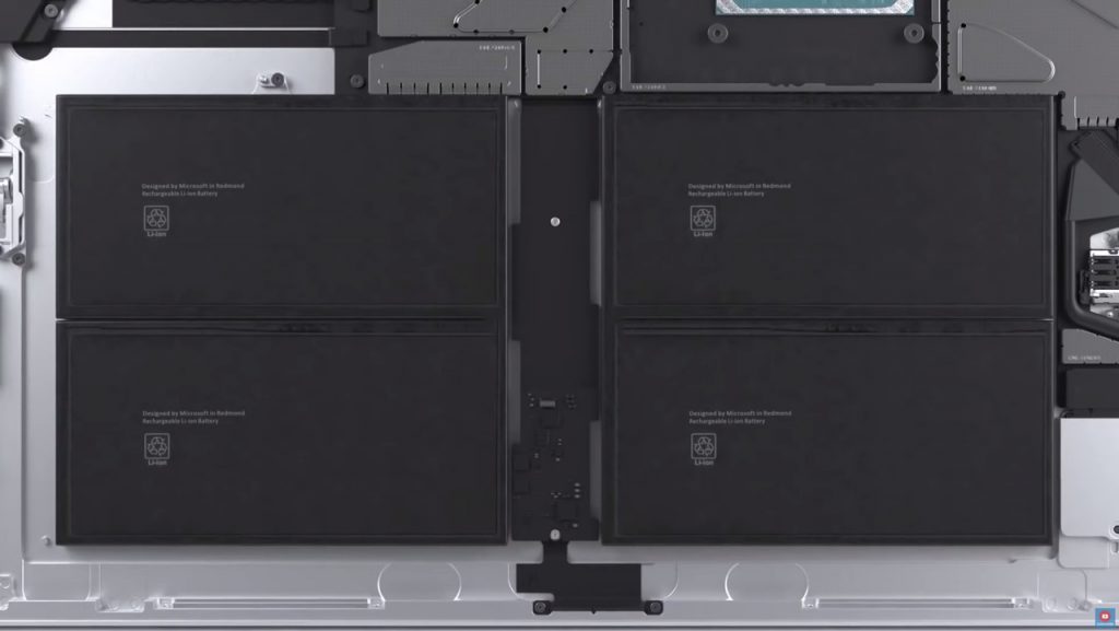 Surface Pro 7+ Battery