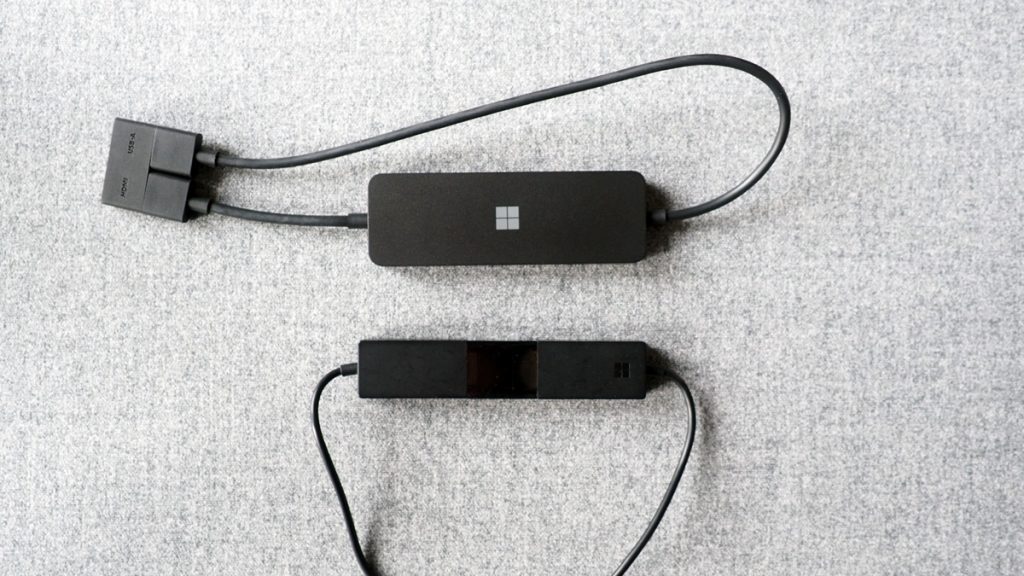 Microsoft Wireless Display adapter size comparison