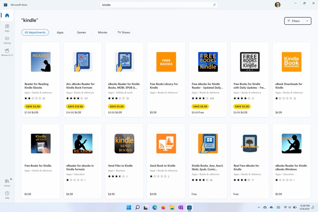 Microsoft Store Third Party Apps